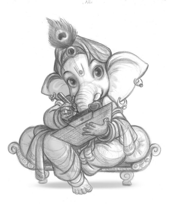 Ganesha drawing, Best cute Ganesha drawing 100 plus images 6 Explore the beauty and meaning of Ganesha drawings, created using a variety of mediums and styles. From simple sketches to vibrant watercolors, traditional Indian art forms to digital mediums, Ganesha drawings are a way to express devotion to the beloved deity.