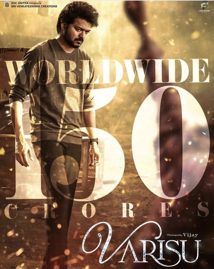 Varisu box office collection day 6: Vijay outperforms Ajith Thunivu, earning more than Rs 180 crore. 3 Varisu box office collection day 6: Vijay outperforms Ajith Thunivu, earning more than Rs 180 crore.